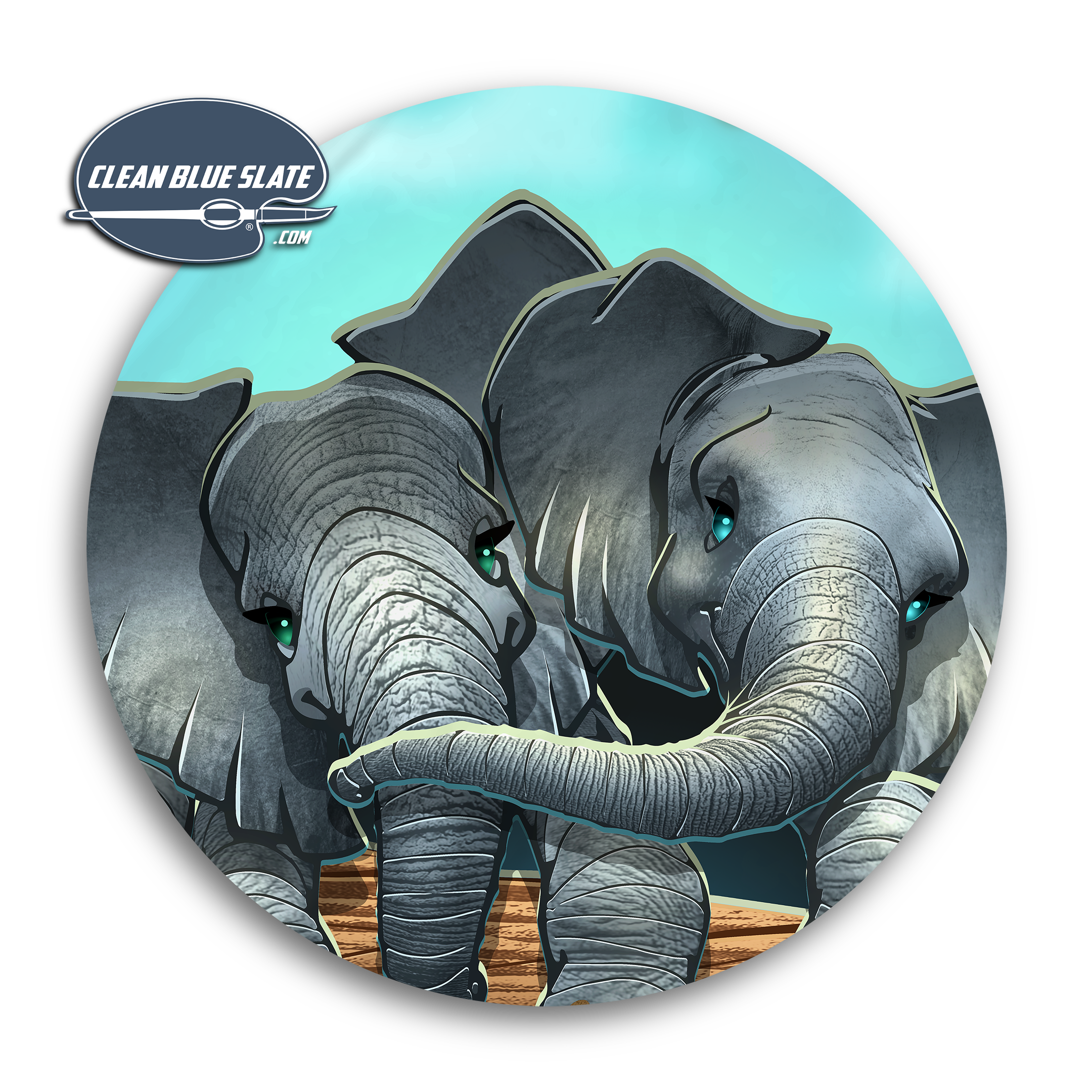 Elephant Friends Beach Towel, Africa, Elephants, Unique, Custom Beach Towels, Pool, Vacation Gift, Swimming, Ocean, Sand