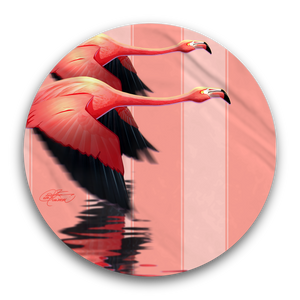 Flamingo Beach Towel, Coastal Pink, Flying Flamingos, Tropical, Pool, Vacation Gift, Swimming, Ocean, Sand, Flamingos