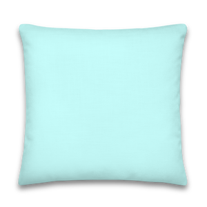 18"x18" Panda Bear Pillow, Bamboo, Gift, Children and Adults, Decorative Accent, Teal, Home Decor