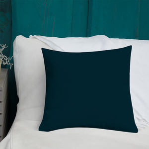 18"x18" Sea Turtle Pillow, Home Decor, Decorative Accent, Ocean, Tropical, Diving, Caribbean