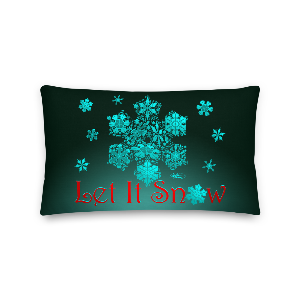 Premium Let It Snow Pillow