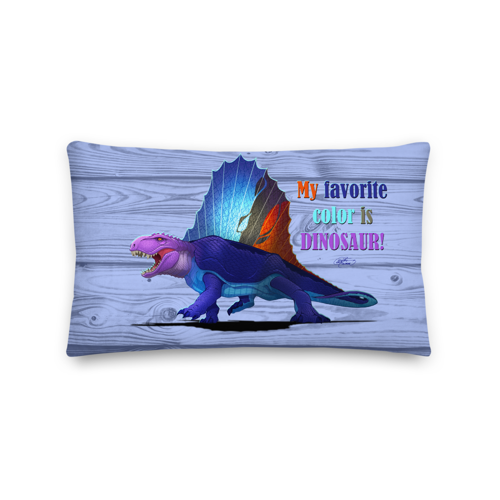 Premium Dimetrodon Pillow