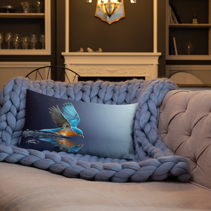 Premium Bluebird  Pillow