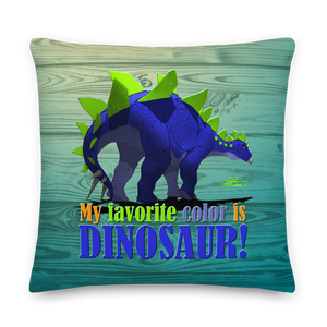 Premium Stegosaurus Pillow