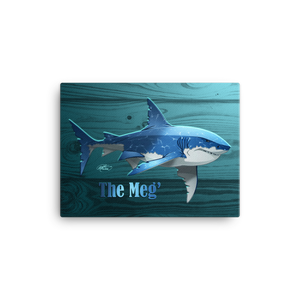 Megalodon Canvas