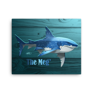 Megalodon Canvas
