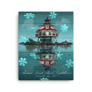 Thomas Point Shoal Lighthouse Canvas