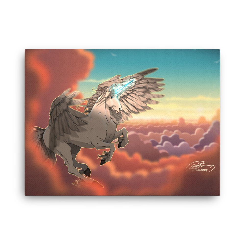 Pegasus Unicorn Canvas