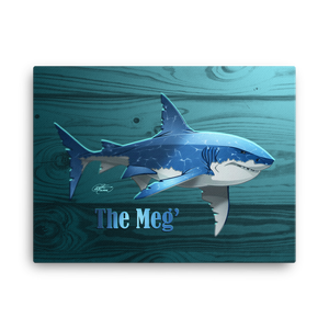 Megalodon Canvas