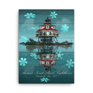 Thomas Point Shoal Lighthouse Canvas