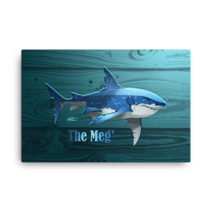 Megalodon Canvas