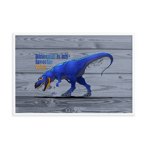Framed Tyrannosaurus Poster