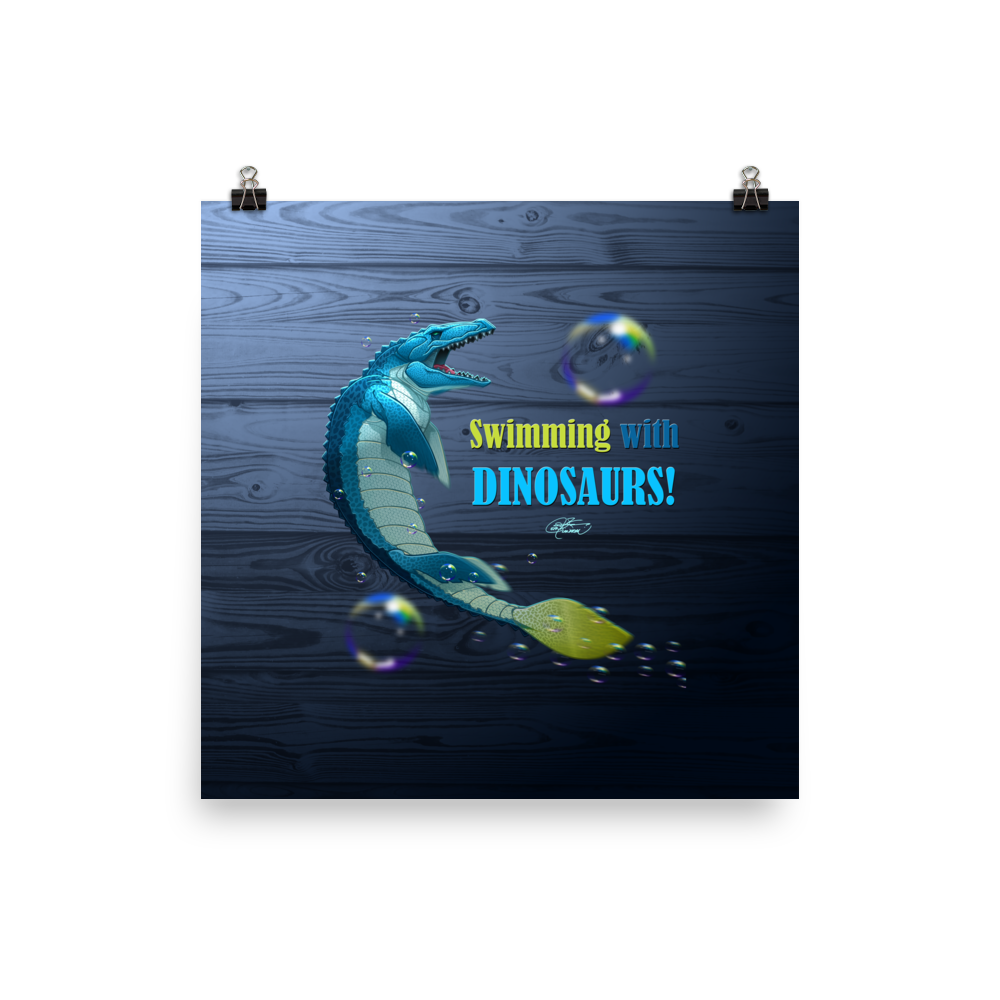 Mosasaurus Poster