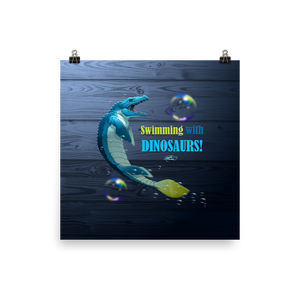 Mosasaurus Poster