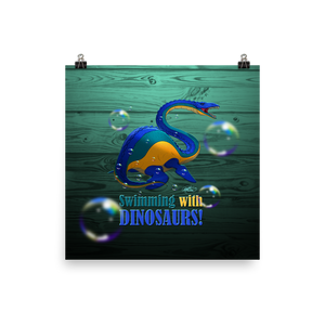 Elasmosaurus Poster