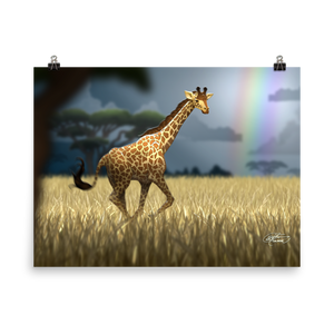 Giraffe Poster