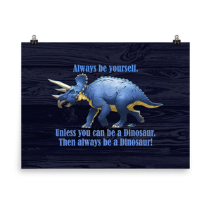Triceratops Poster