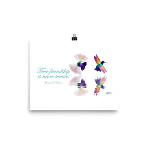 Hummingbirds Poster