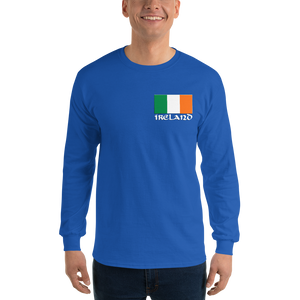 Long Sleeve Ireland Leprechaun Men's T-Shirt