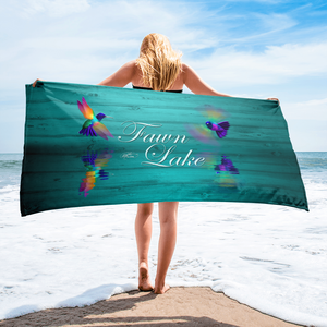 Fawn Lake Hummingbirds Beach Towel