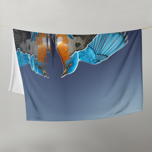 Bluebird Throw Blanket