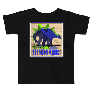 Toddler Short Sleeve Stegosaurus Tee