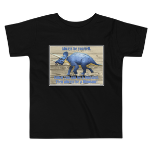 Toddler Short Sleeve Triceratops Tee