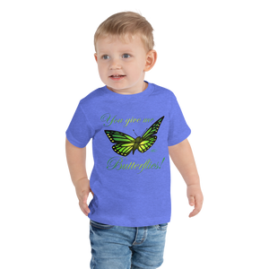 Toddler Short Sleeve Butterfly Tee