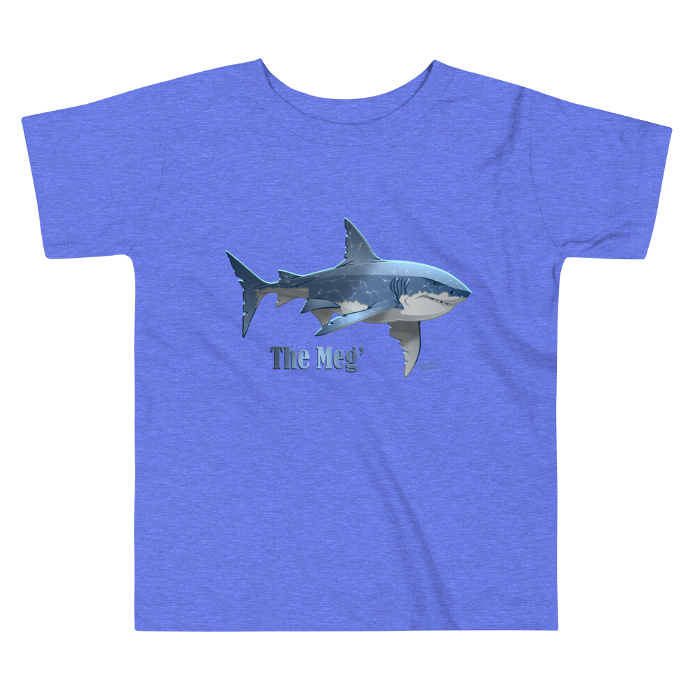 Toddler Short Sleeve Megalodon Tee