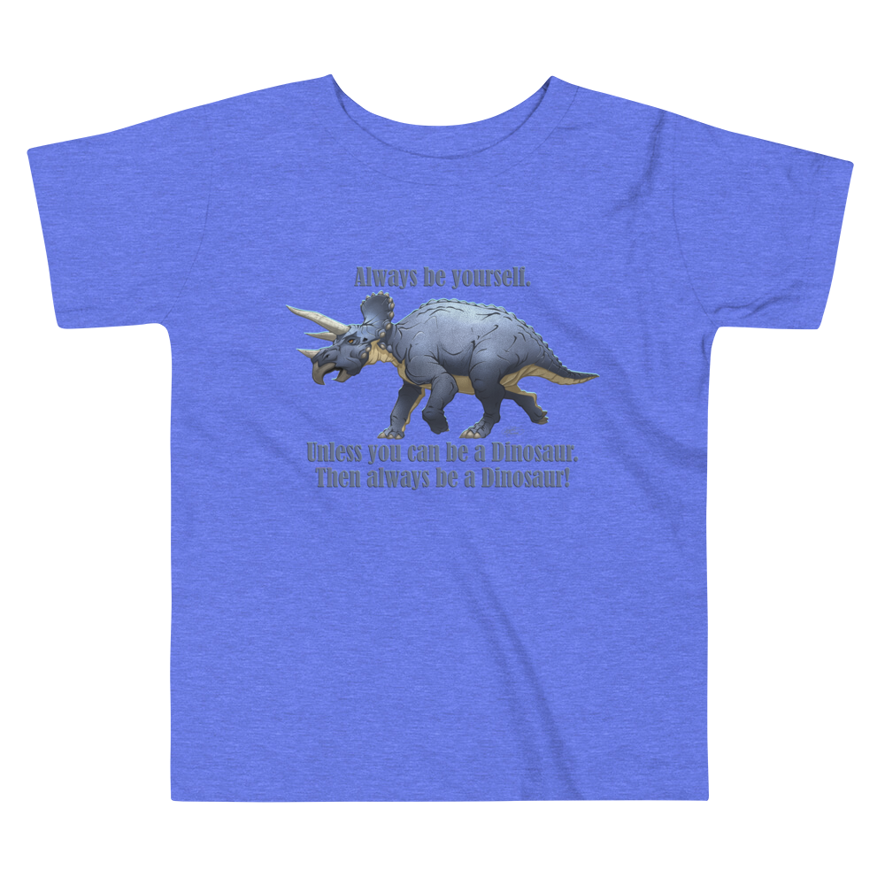 Toddler Short Sleeve Triceratops Tee