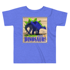 Toddler Short Sleeve Stegosaurus Tee