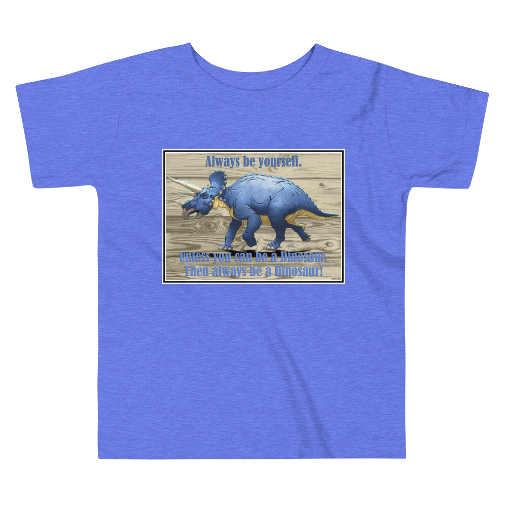 Toddler Short Sleeve Triceratops Tee