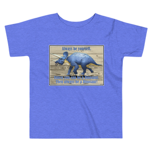 Toddler Short Sleeve Triceratops Tee