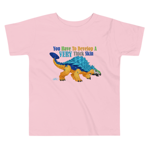 Toddler Short Sleeve Ankylosaurus Tee