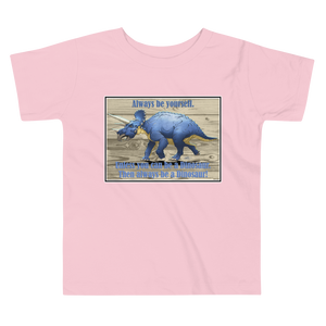 Toddler Short Sleeve Triceratops Tee