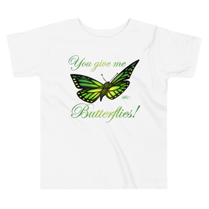 Toddler Short Sleeve Butterfly Tee