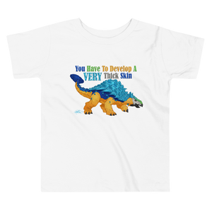 Toddler Short Sleeve Ankylosaurus Tee