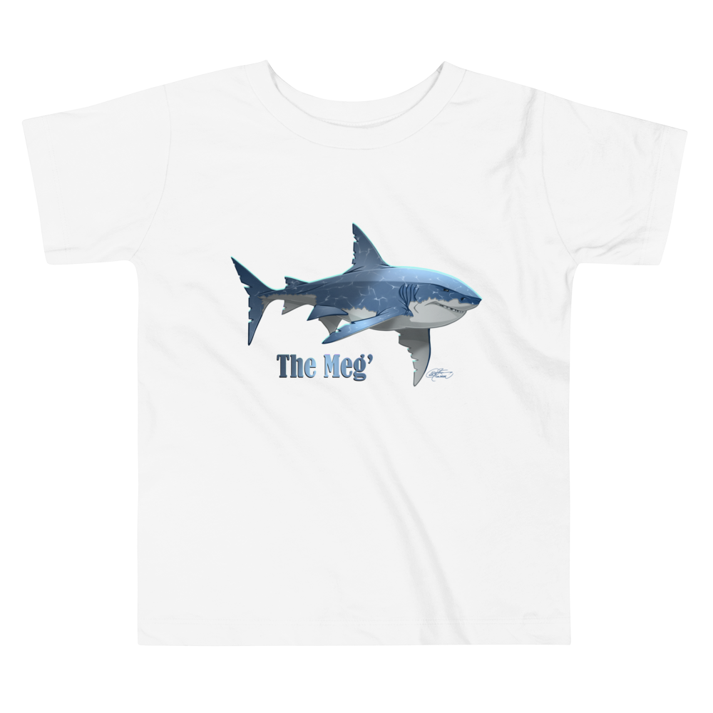 Toddler Short Sleeve Megalodon Tee