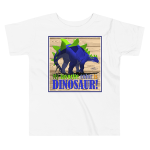 Toddler Short Sleeve Stegosaurus Tee