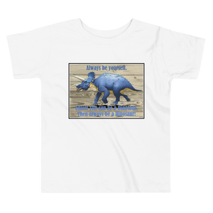 Toddler Short Sleeve Triceratops Tee