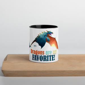 Dragon Mug with Color Inside