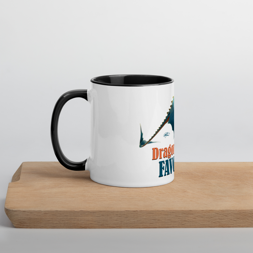 Dragon Mug with Color Inside