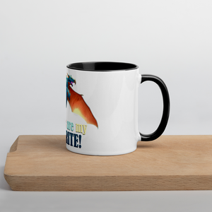 Dragon Mug with Color Inside