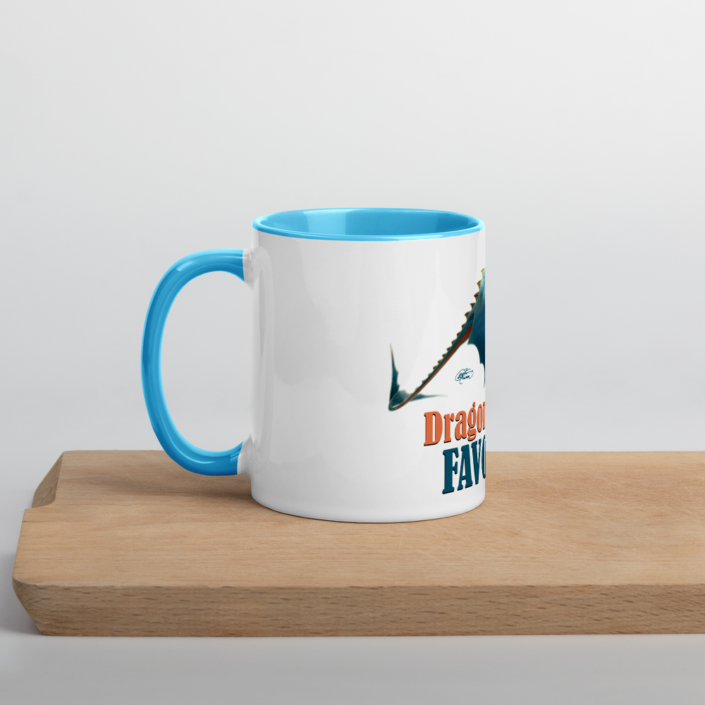 Dragon Mug with Color Inside