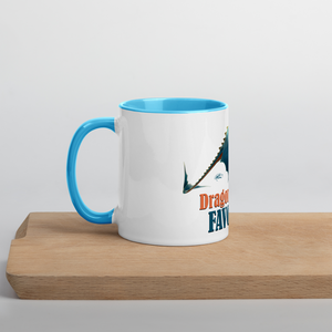 Dragon Mug with Color Inside