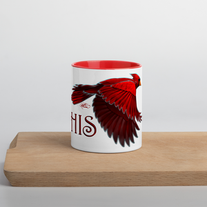 'His' Mug with Red Color Inside