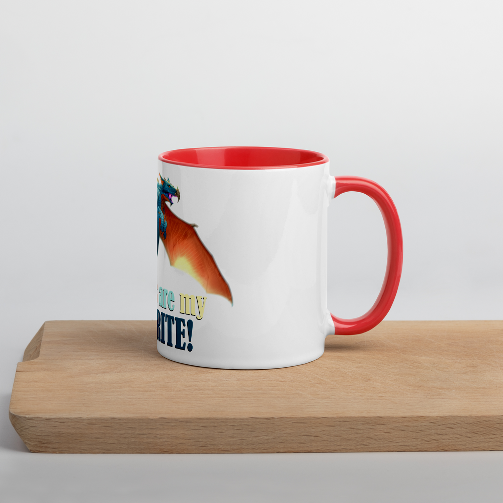 Dragon Mug with Color Inside