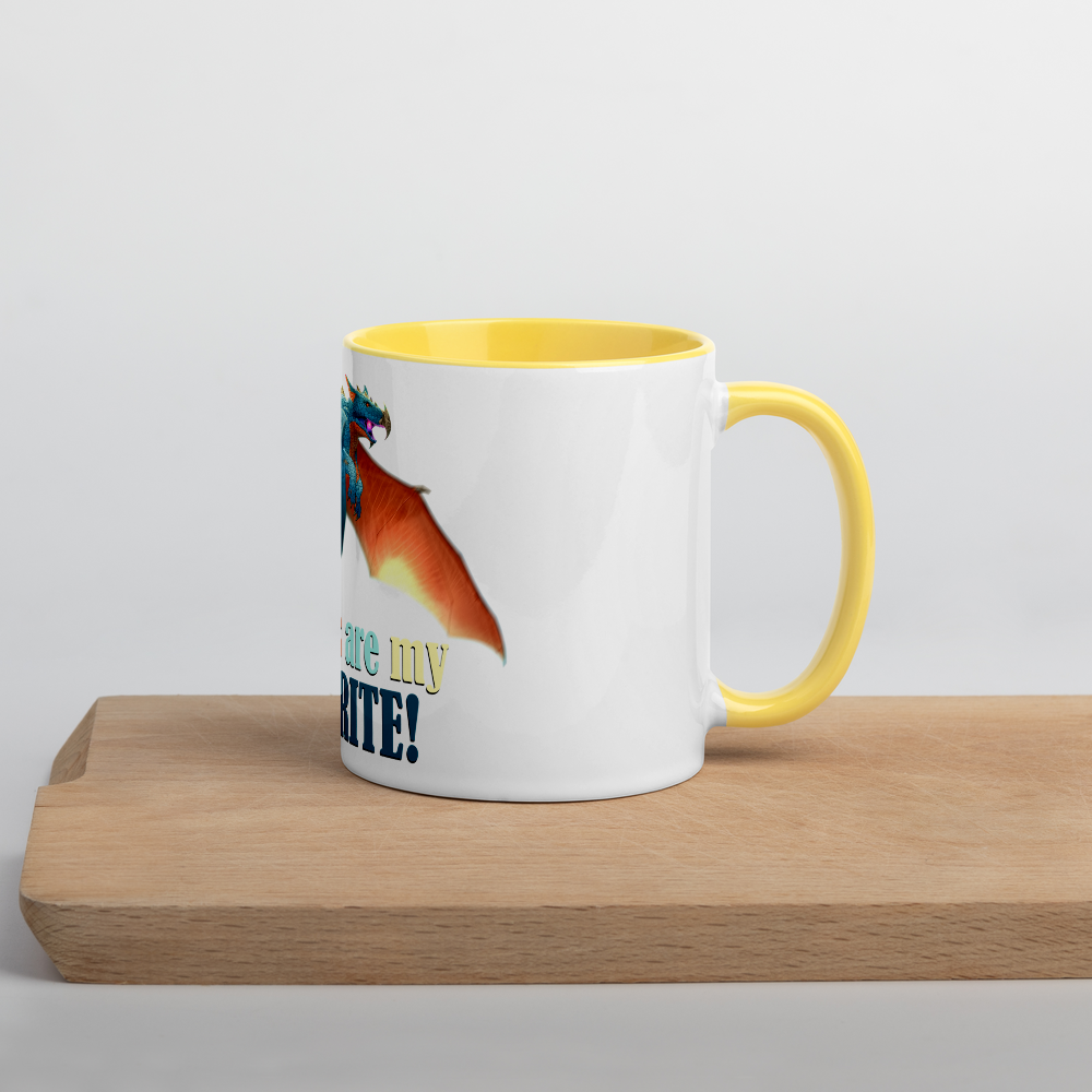 Dragon Mug with Color Inside