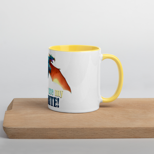 Dragon Mug with Color Inside