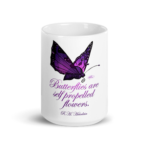 Purple Butterfly Mug